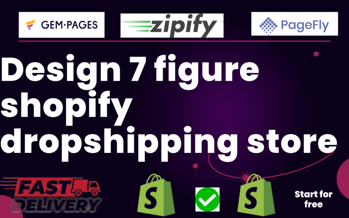 Build a 7-Figure Shopify Dropshipping Store | Design and Redesign Shopify