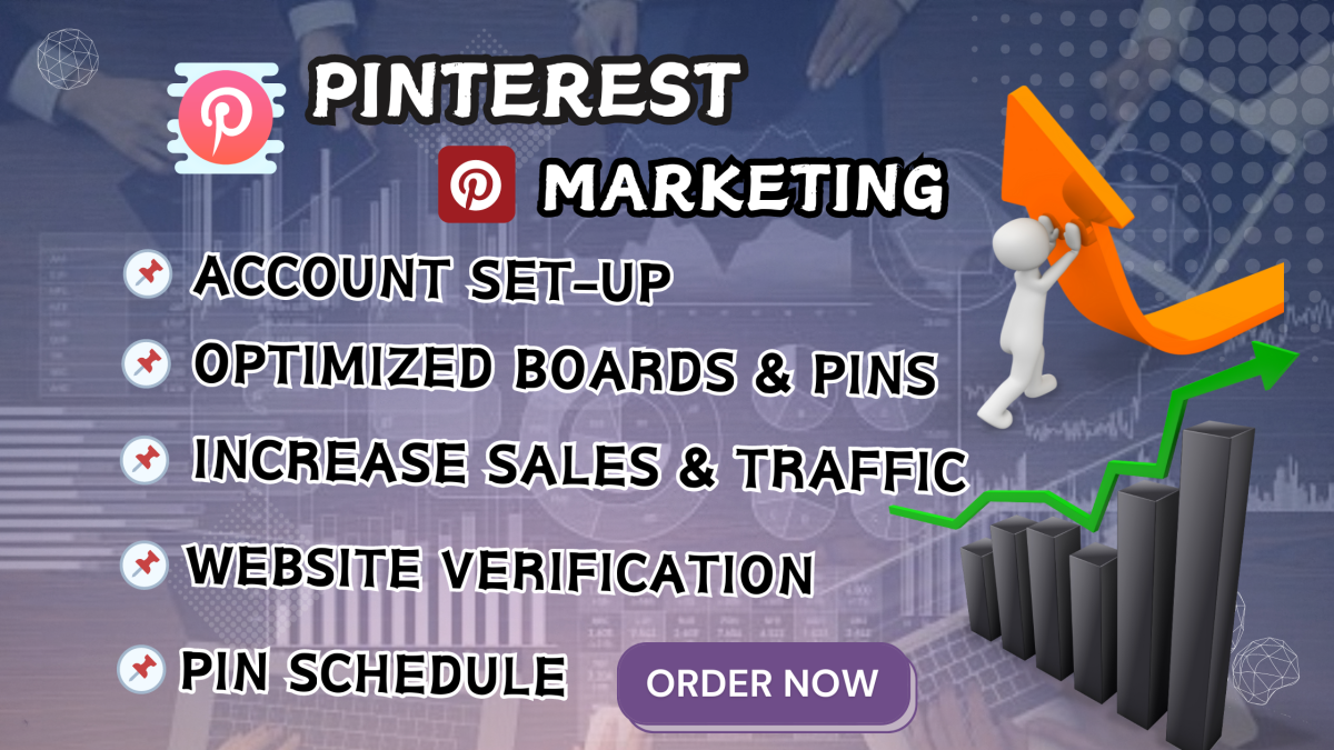 I Will Create a Pinterest Account for Your Business, Boost and Optimize Your Pins