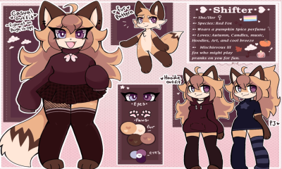 Custom Furry Fursona NSFW Reference Sheet Creation