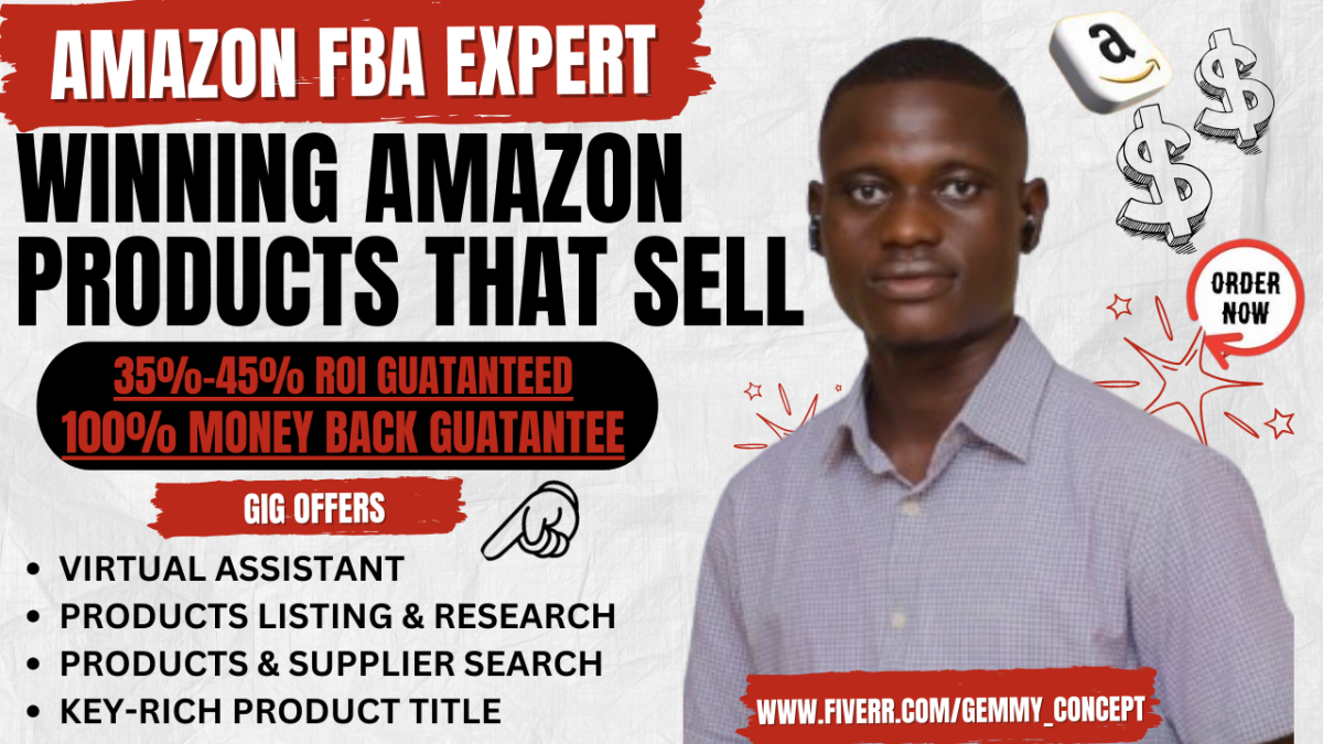 I Will Be Your Amazon FBA Wholesale Virtual Assistant for Product Listing