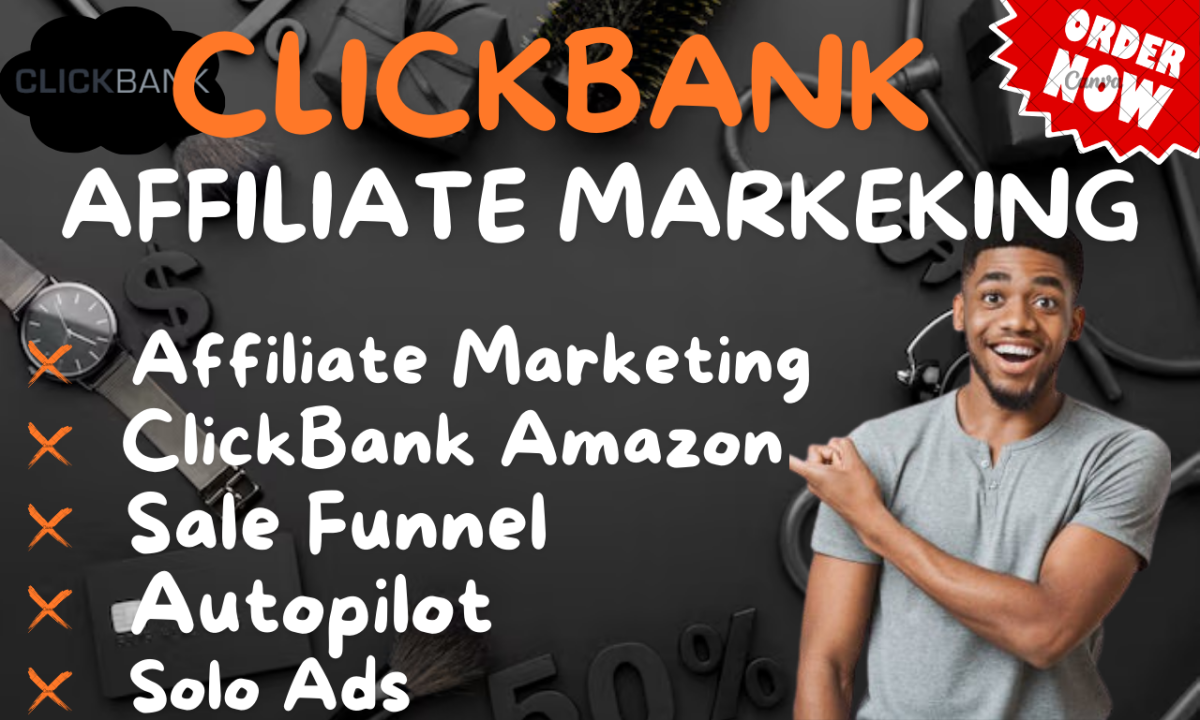 I Will Dominate Autopilot ClickBank Affiliate Marketing with Expert Sales Funnels