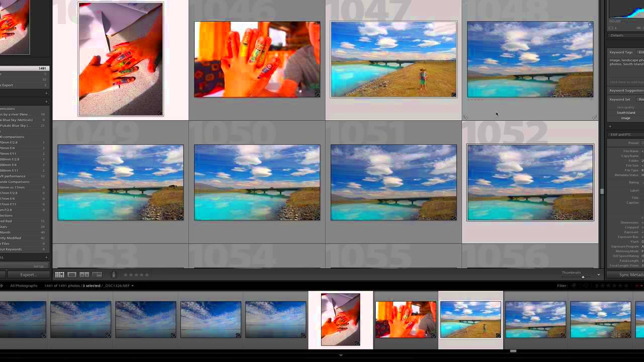 How to select multiple images in Adobe Lightroom  YouTube