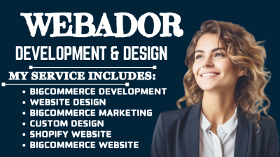 I Will Design and Redesign Your Webador, GoDaddy, and Hostinger Website