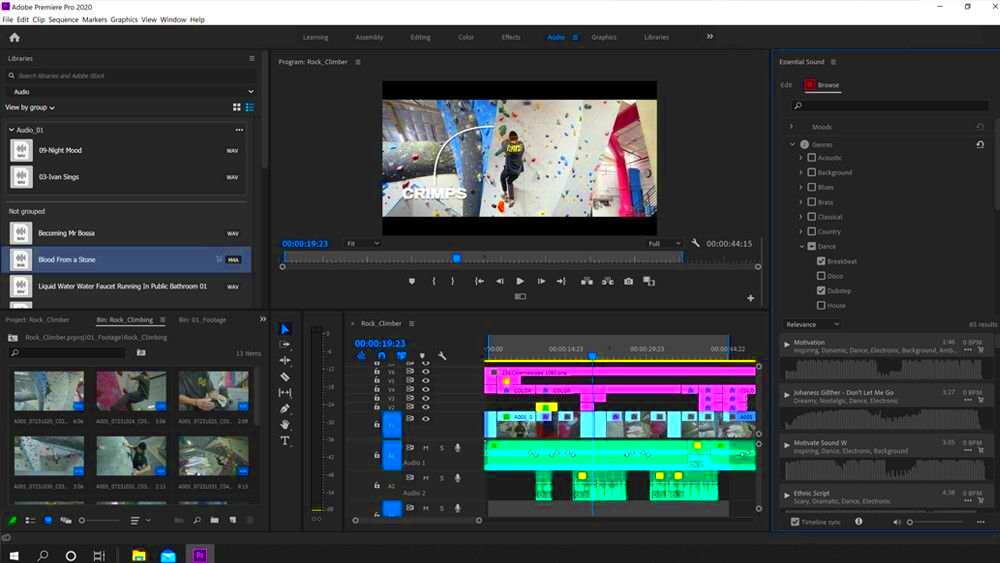 Adobe Makes Integrating Stock Audio Easier in Premiere Pro