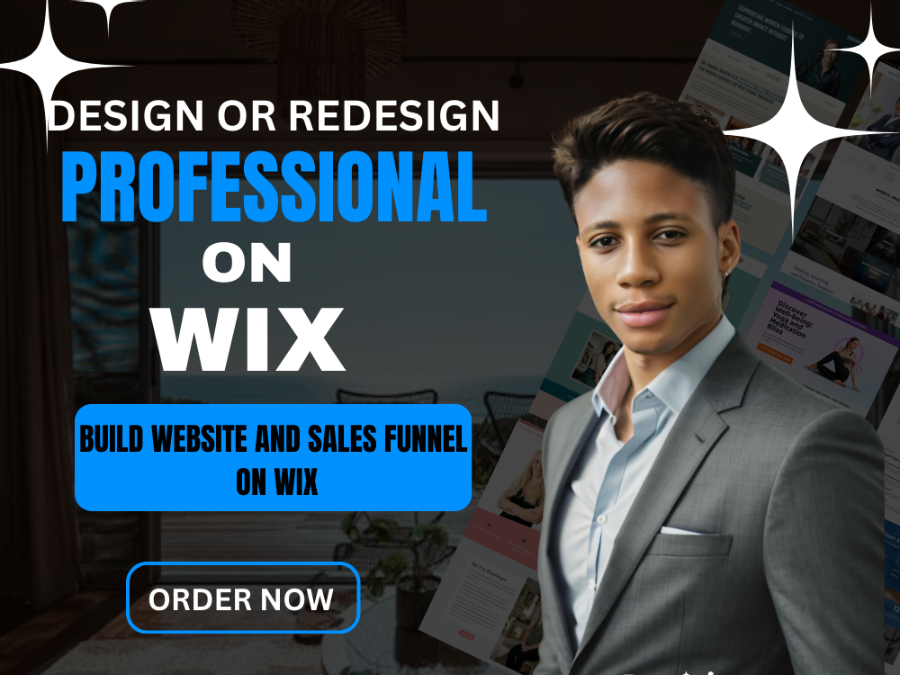 I Will Build, Design or Redesign Your Wix Website – Expert Wix Developer & SEO Specialist