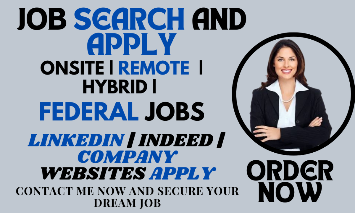 I Will Assist You with Federal Job Search, Job Applications, and Applying for Onsite and Remote USAJOBS