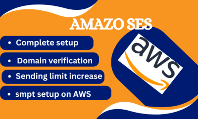 I Will Create and Set Up Your Amazon SES Account with a 50k Daily Sending Limit