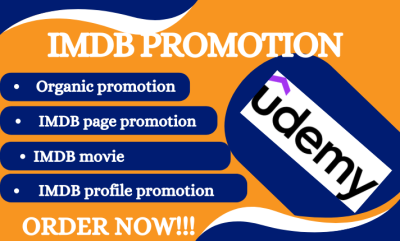 I Will Do IMDb Profile Promotion and Boost Your Starmeter Ranking