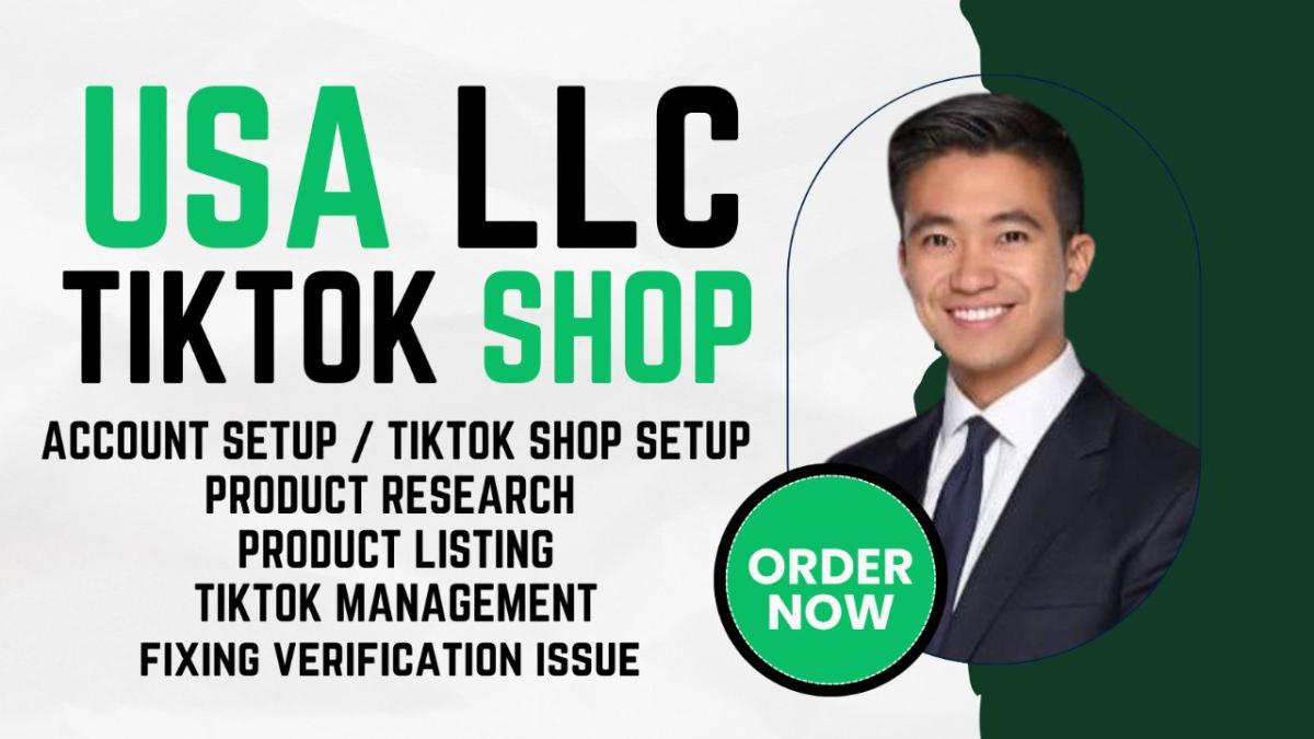 Create Approval for USA LLC TikTok Shop Setup, Approval Ads, Fixing Verification Issues