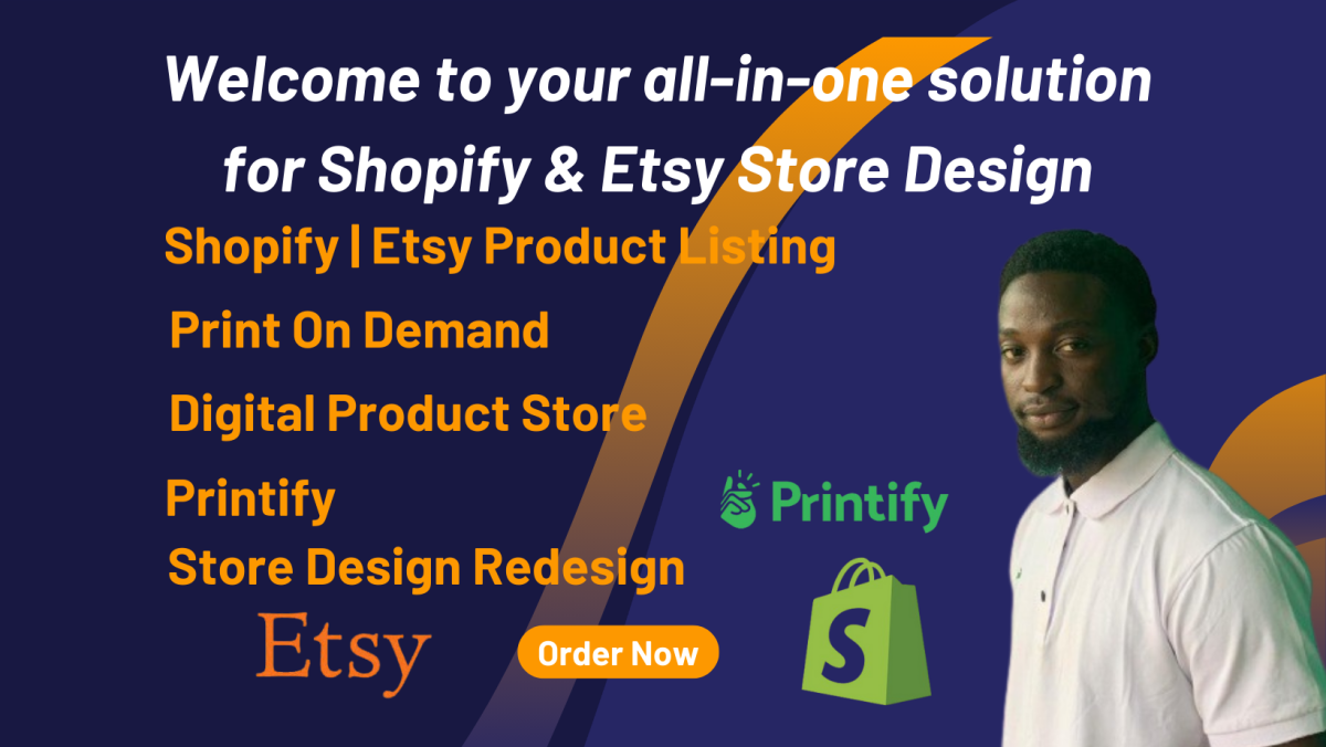 I Will Set Up Your Etsy Store, Etsy Product Listings, and Optimize Etsy SEO for Your Shopify Store