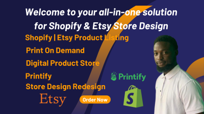 I Will Set Up Your Etsy Store, Etsy Product Listings, and Optimize Etsy SEO for Your Shopify Store