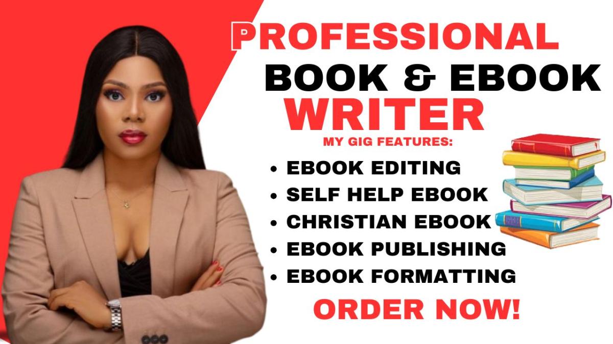 I Will Be Your Christian eBook Online Course Content Writer and Self-Help eBook Ghostwriter