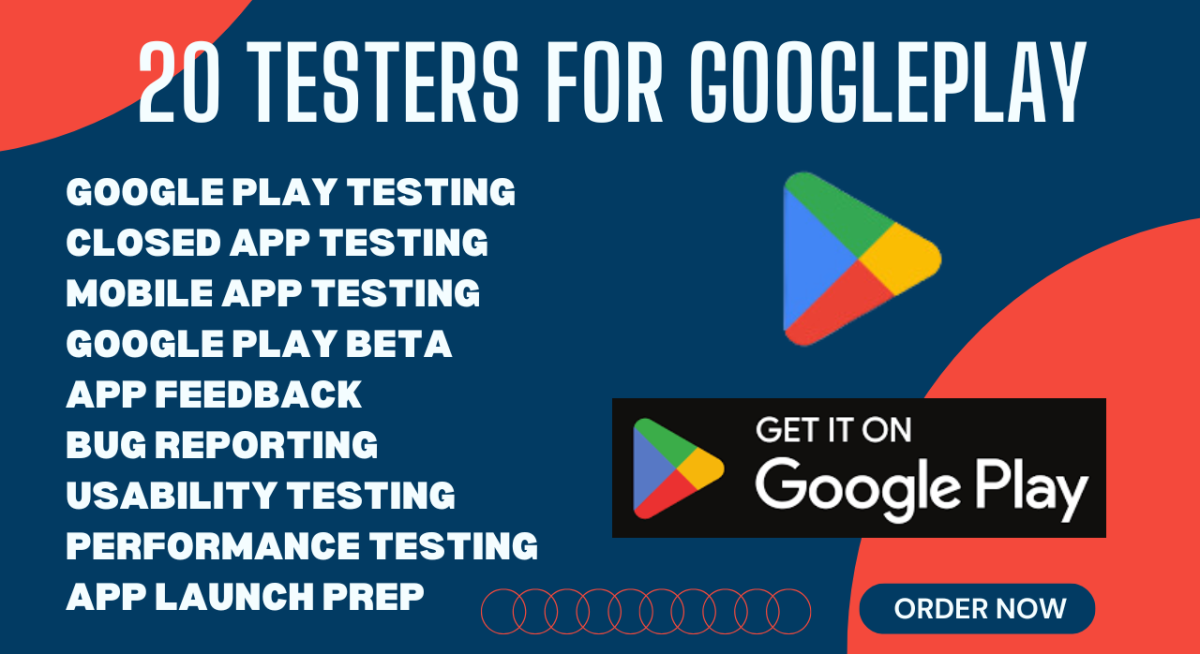 I Will Do Real 20 Testers for Google Play – Closed Testing for Your Android App