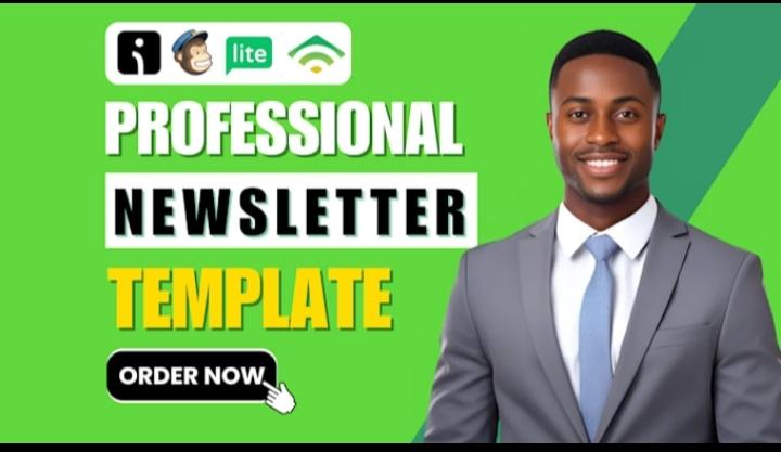 I Will Create AI Newsletter and Email Templates on MailChimp, Klaviyo, MailerLite, Brevo, Stripo