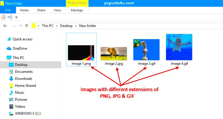 Create Single PDF File from Multiple Images  PCGUIDE4U