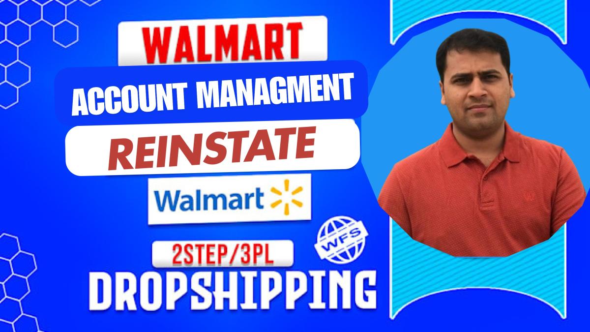 Manage Walmart to eBay Dropshipping Accounts