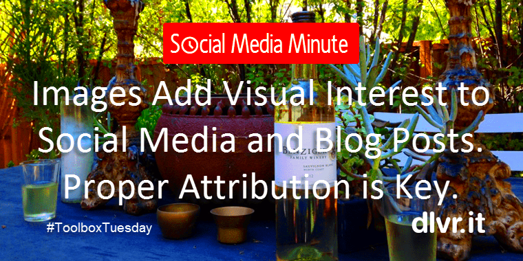 Basic Image Attribution and Optimization Rules for Better Social Media 