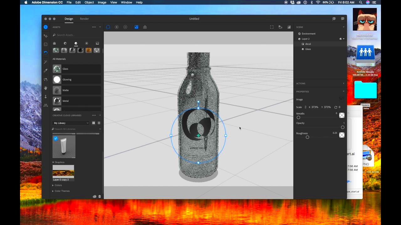 How to Create and Import Models into Adobe Dimension CC YouTube