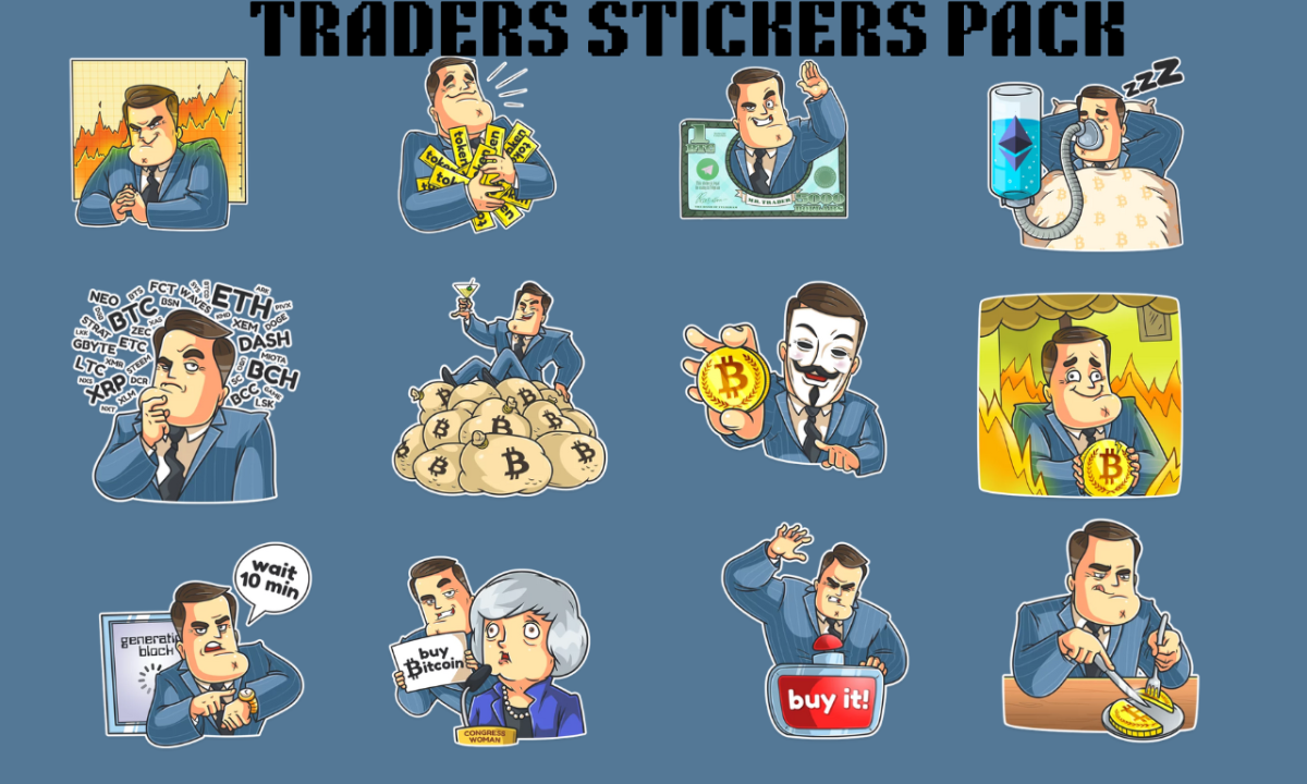 I Will Create GIF Animated Telegram Stickers for Your Crypto Project