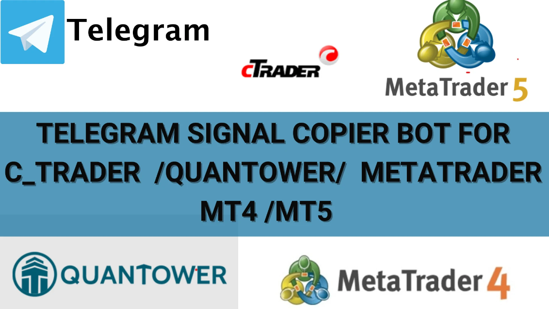 I Will Create a Telegram Trade Copier Signal Bot for MetaTrader, Quantower, and cTrader