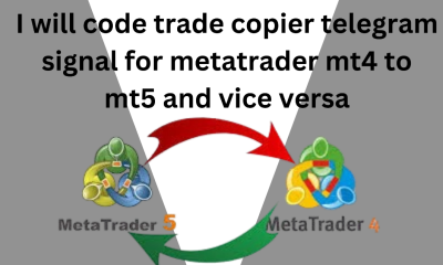 I Will Create a Trade Copier Telegram Signal for MetaTrader MT4 to MT5 and Vice Versa