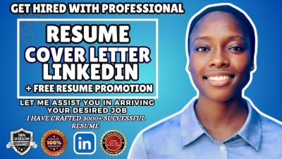 I Will Create a Professional Resume and Cover Letter for Nursing and Medical Healthcare Workers