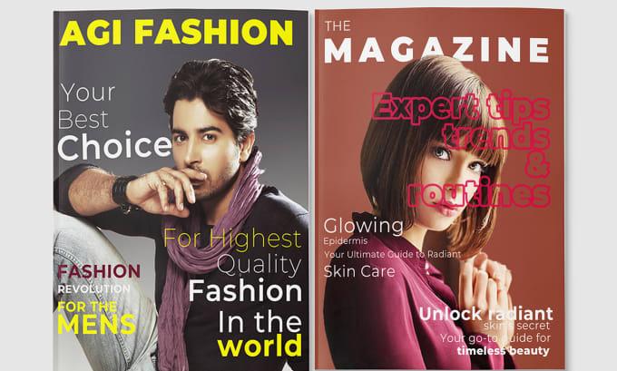 I Will Design Attractive and Professional Magazine Cover