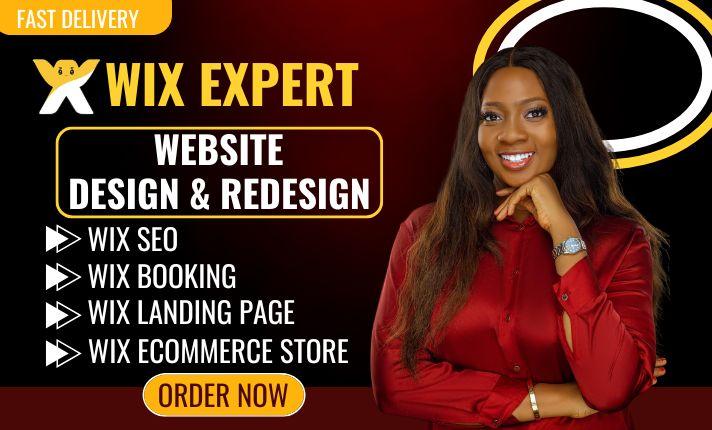 I will wix website redesign wix website design website redesign wix website design