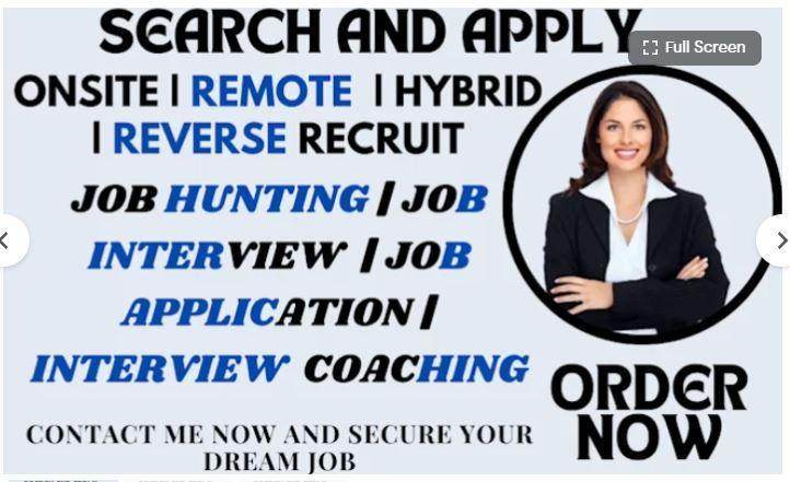 I Will Search and Apply for Remote, Hybrid, and Onsite Jobs Using Reverse Recruitment