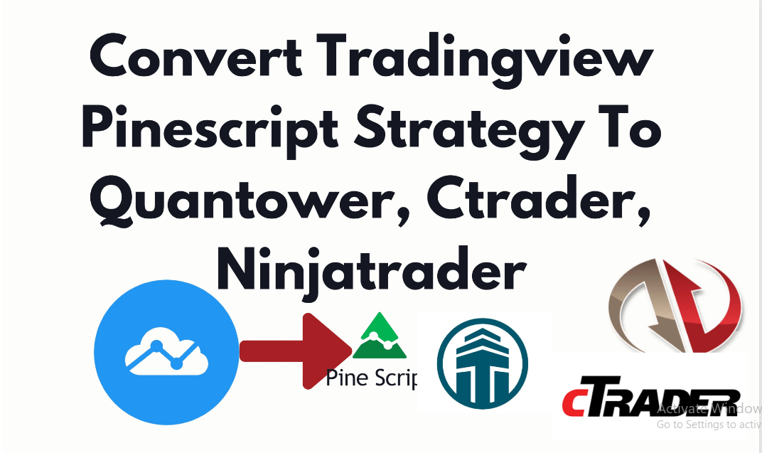 I Will Convert TradingView PineScript to Quantower, cTrader, NinjaTrader 8