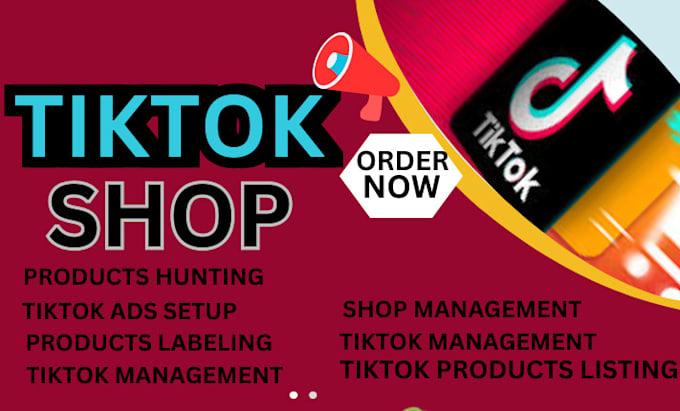 I Will Create and Setup TikTok Shop Account, Ranking Keyword, Bug Fixing