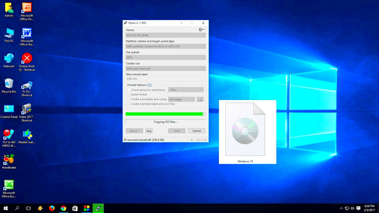 Bootable iso image of windows 10  lioflash