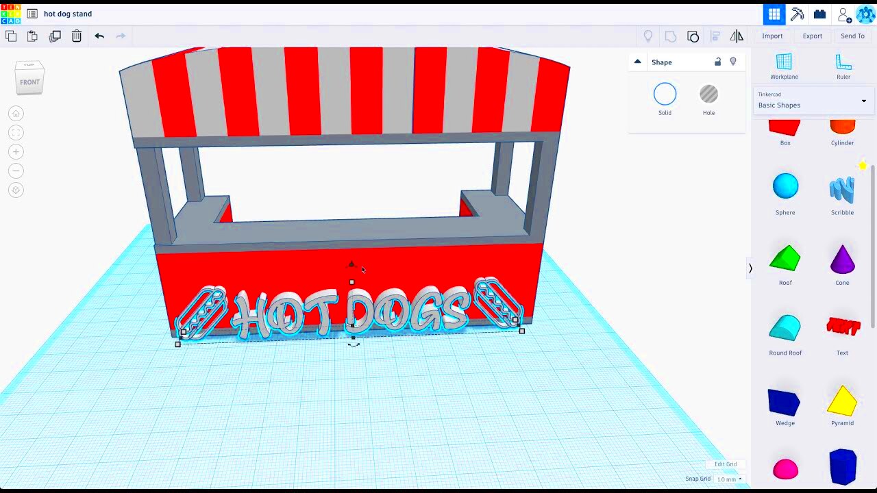 How to import custom vector shapes and images in Tinkercad  YouTube