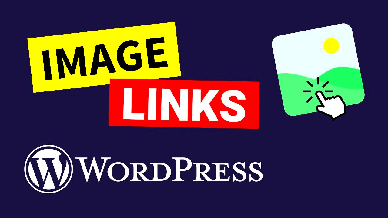 How to Turn IMAGES into Clickable Links on WordPress Website  YouTube