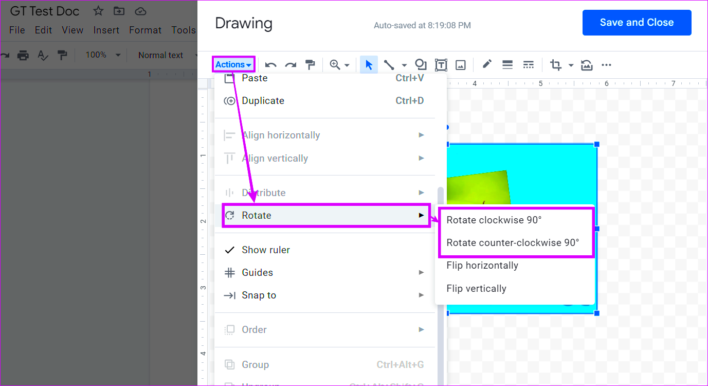 3 Ways to Rotate an Image in Google Docs  Guiding Tech