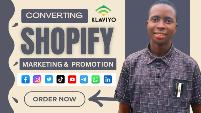 I Will Elevate Your Shopify Store Sales with Expert Marketing & Sales Funnel Optimization