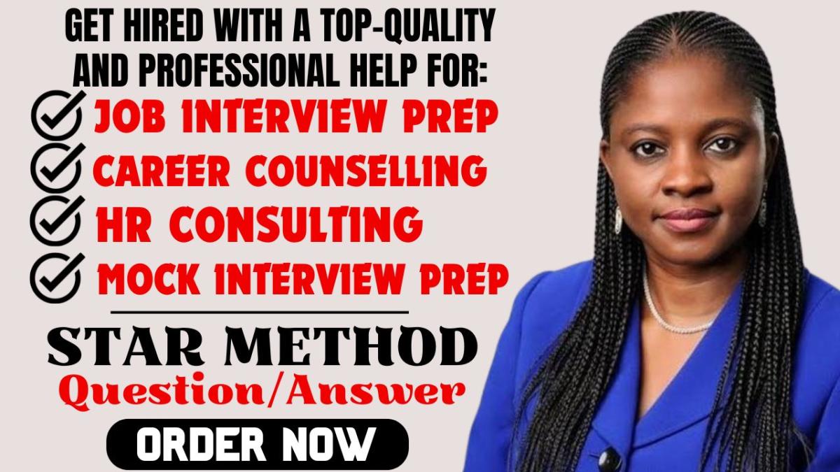 I Will Do Job Interview Preparation, Provide STAR Method Questions, and Tailor Resume