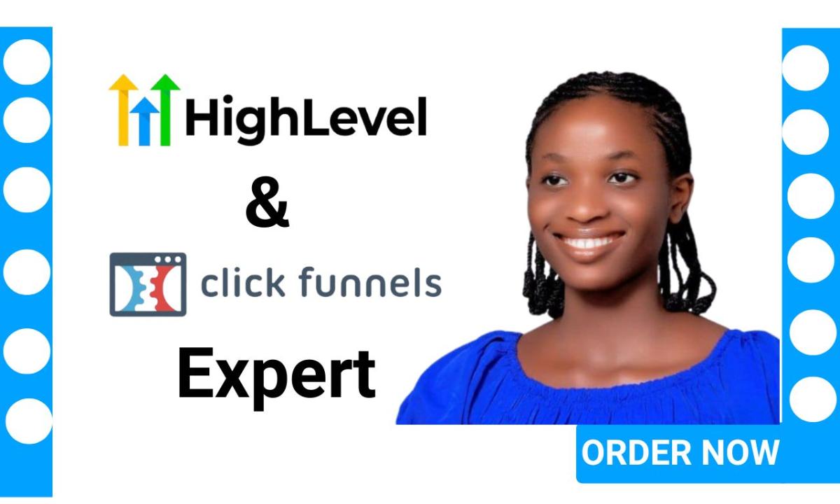 I Will Design a GoHighLevel Website and GHL Sales Funnel – Go High Level ClickFunnels Expert