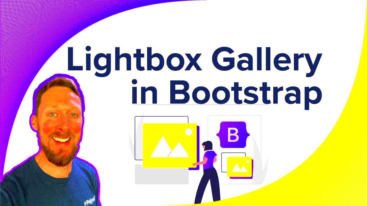 How to Make a Photo Lightbox Gallery with Bootstrap YouTube