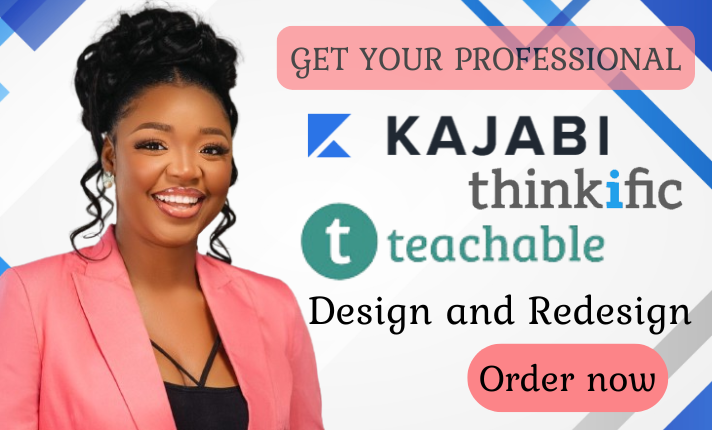 Expert Kajabi Website Design & Redesign for Your Online Course