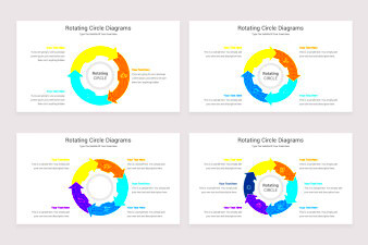 Rotating Circle Keynote Template  Nulivo Market