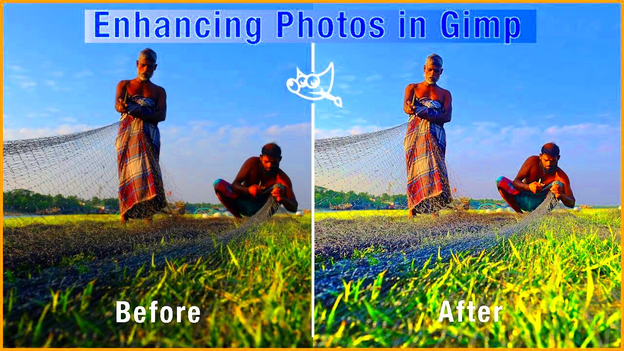 How to Enhance Photos in Gimp  Improve Image Quality using Gimp 210 