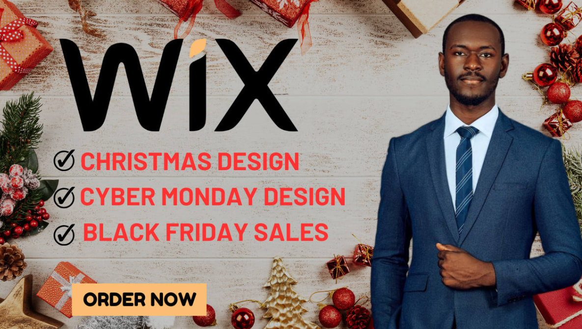 I Will Sprinkle Holiday Magic on Your Website with a Custom Wix Christmas Store Design