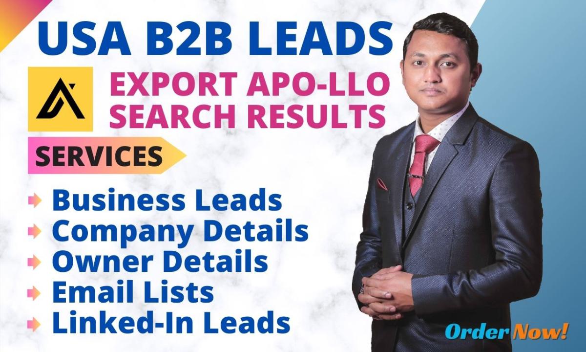 I Will Collect USA B2B Leads to Propel Your Business Forward