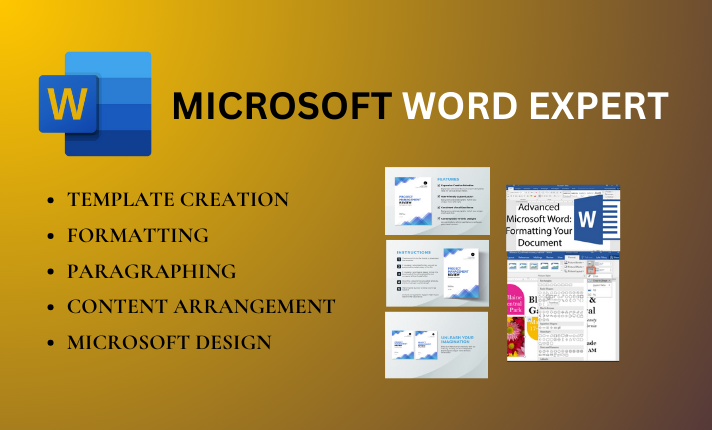 I Will Format, Style and Design Your Microsoft Word Document