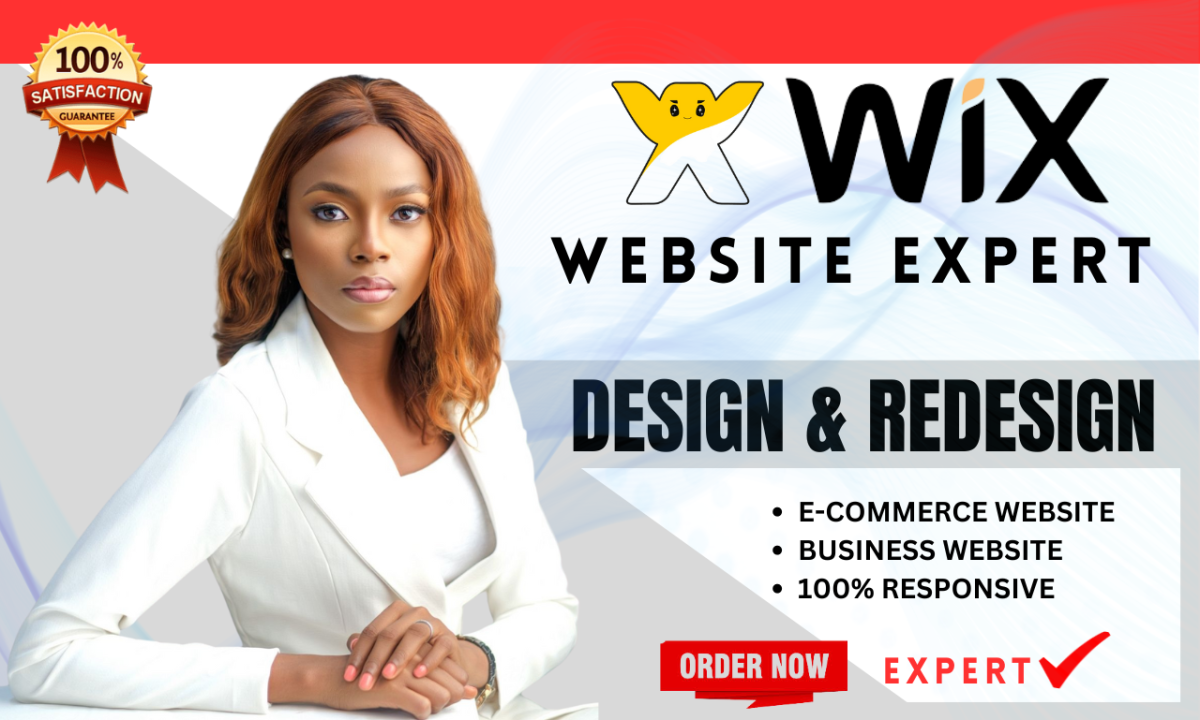 I Will Redesign Your Wix Website for Stunning Design