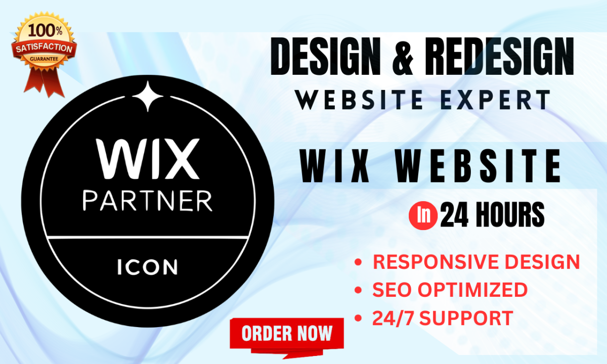 I Will Design or Redesign Your Wix Website