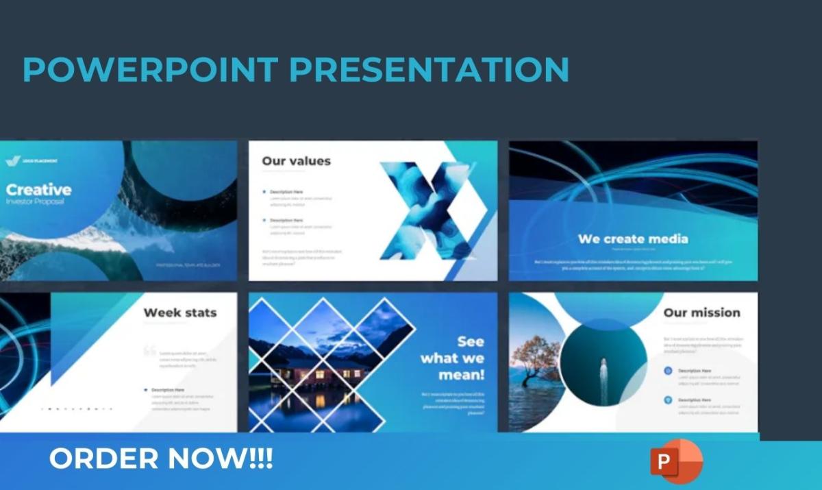 I Will Quickly Revamp or Redesign PowerPoint Presentation Design