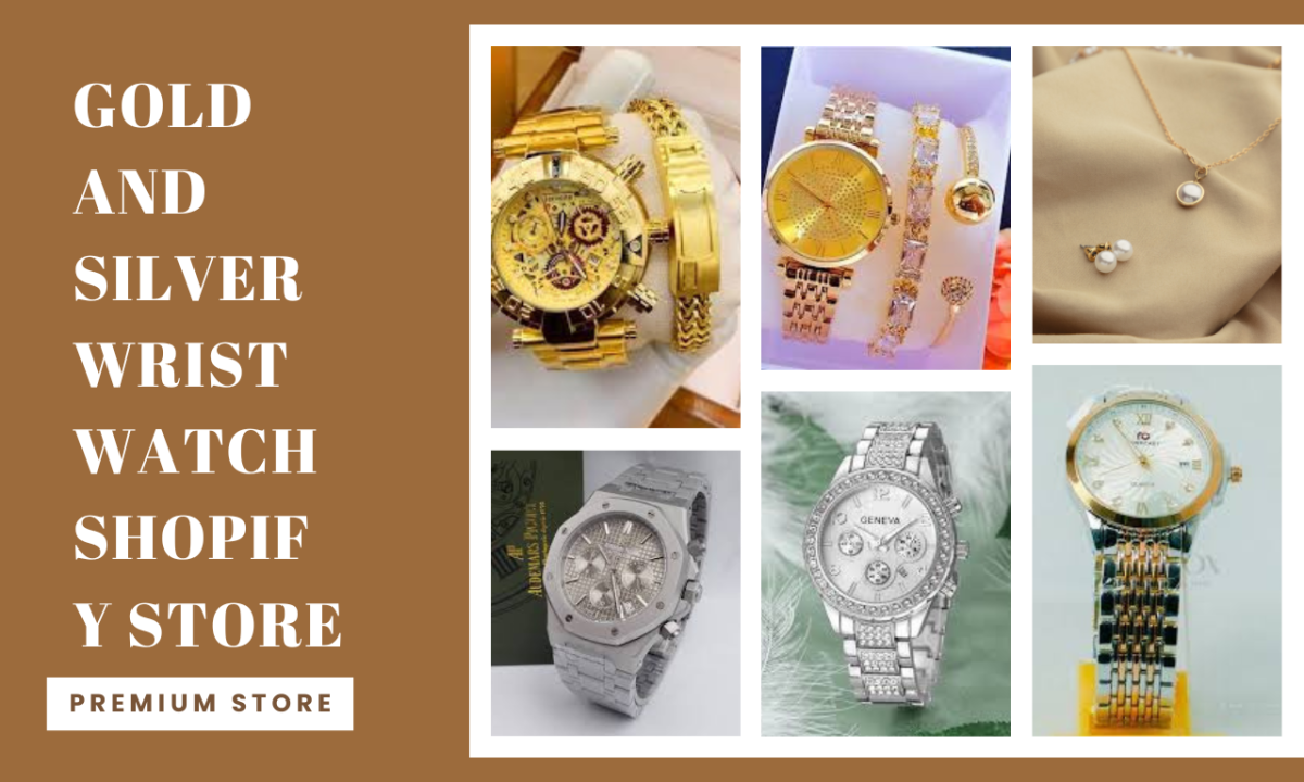 I Will Professionally Design and Redesign Gold and Silver Shopify Store