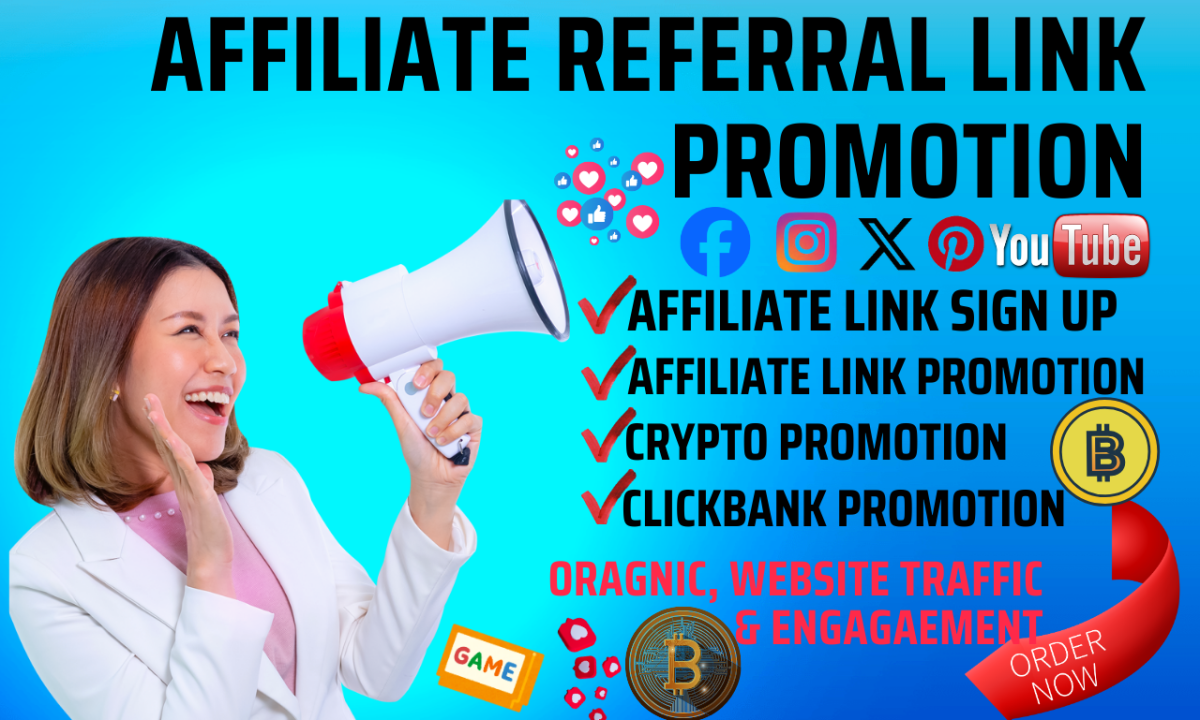 Boost Your Earnings with Affiliate Referral Link Promotion in Crypto and Clickbank!